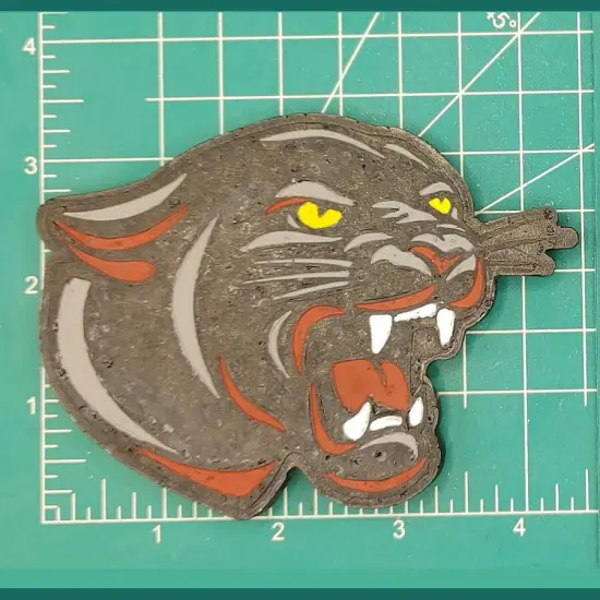 Panther Bobcat Cougar Wildcat School Mascot Silicone Freshie Mold {3}