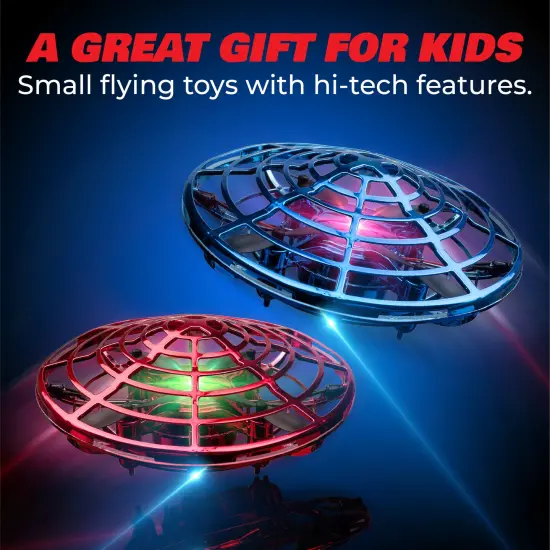Force1 Scoot Duo Hand Operated Drone for Kids or Adults - 2pk {5}