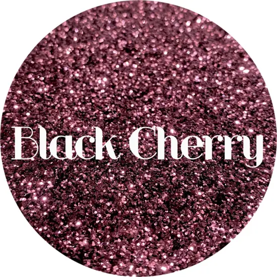 Polyester Glitter - Black Cherry by Glitter Heart Co.&trade; {4}
