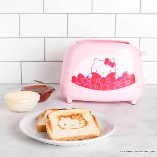 Uncanny Brands Hello Kitty Two-Slice Empire Toaster {2}