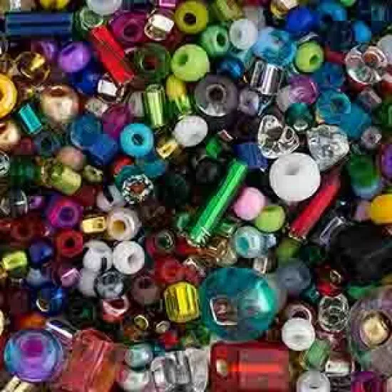 John Bead Assorted Czech Glass Seed Beads, 500g Multicolor {1}