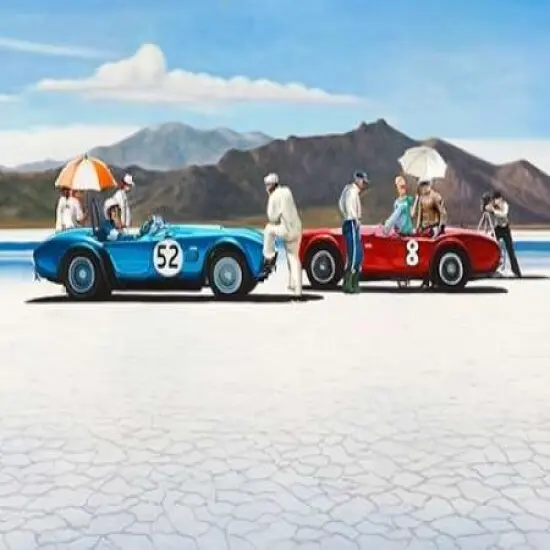 Bonneville Salt Plains - detail Poster Print by Pierre Benson - Item # VARPDX3BN2832 {2}