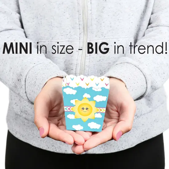 Big Dot of Happiness You are My Sunshine - Party Mini Favor Boxes - Baby Shower or Birthday Party Treat Candy Boxes - Set of 12 {6}