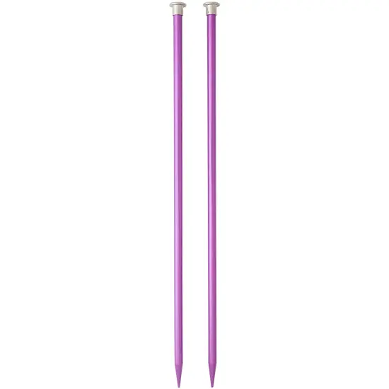 Boye Single Point Aluminum Knitting Needles 14"-Size 11/8mm {2}