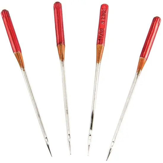 SINGER Universal Regular Point Machine Needles-Size 11/80 4/Pkg {6}
