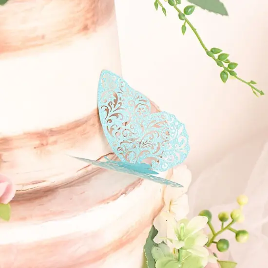 12 pcs 3D Wall Decals Rose gold {6}