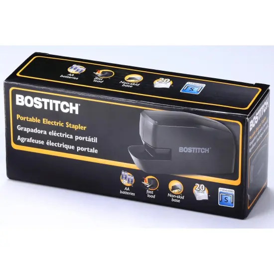 Battery Operated Electric Stapler, Black {2}