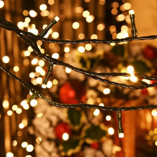 600 LED 210ft Fairy String Lights {3}