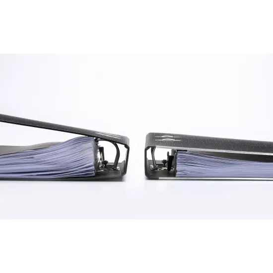 Flat Clinch Stapler, 40 Sheets, Black {5}