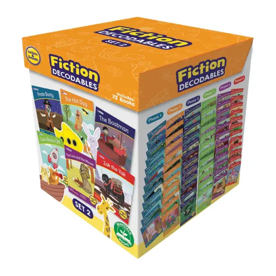 Letters & Sounds Fiction Decodables Boxed Set, Set 2 {4}