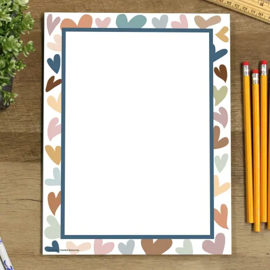 Everyone is Welcome Hearts Computer Paper, 50 Sheets Per Pack, 6 Packs {4}