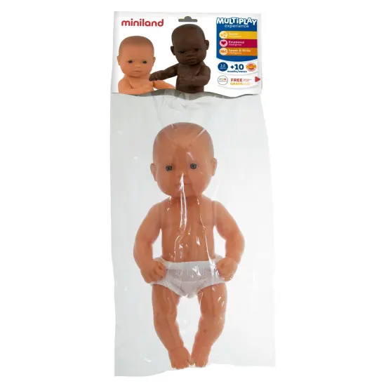 Anatomically Correct Newborn Doll, 12-5/8", Caucasian Boy {3}