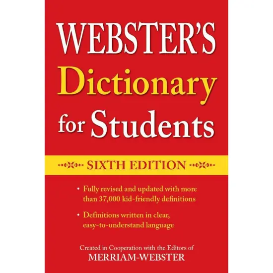 Webster's Dictionary for Students, Sixth Edition, Pack of 6 {2}