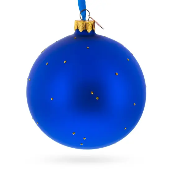 Freemasons Symbols Glass Ball Christmas Ornament 4 Inches {4}