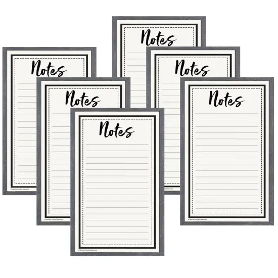 Modern Farmhouse Notepad, 6 Packs {1}