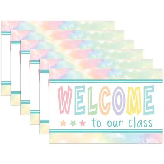 Pastel Pop Welcome Postcards, 30 Per Pack, 6 Packs {1}