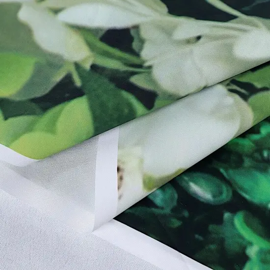 8 ft Green Printed Vinyl PHOTO BACKDROP Greenery Vines {4}