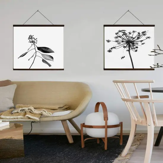 16x24 Magnetic Poster Frame Black, 16x20 Lightweight Wooden Picture Frame Hanger with Strong Magnet for Hanging Poster, Map, Photos, Paper Print, Oil Painting and Canvas Print Artwork, Easy to Install {3}