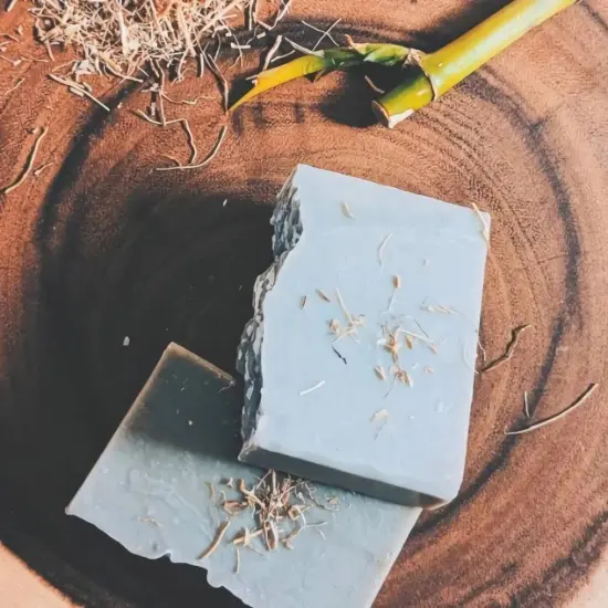 Pure Mitti Ayurvedic Bar Soap, All Natural Organic Handmade with Coconut Oil and Vetiver for Face and Body {5}