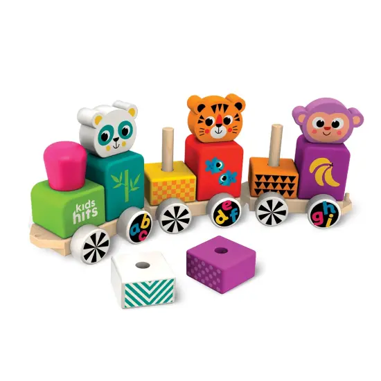 Kids Kits Wooden Train: Happy Friends {1}