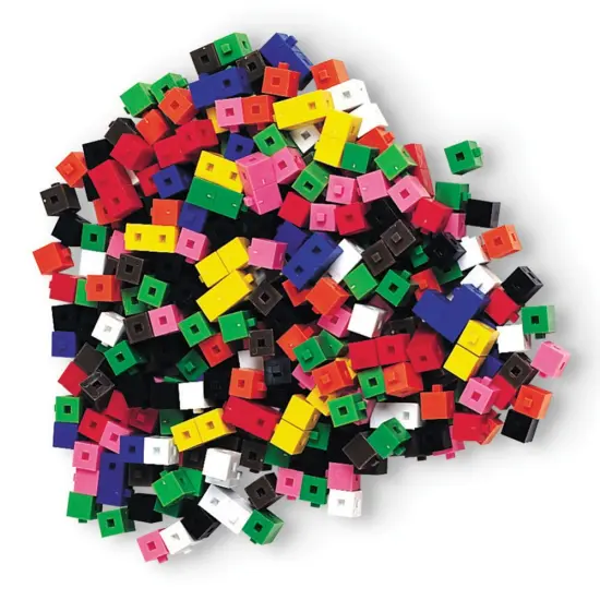 Learning Resources Interlocking Gram Unit Cubes - Set of 1000 {3}