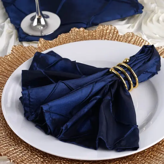 17" Pintuck Taffeta NAPKINS {5}