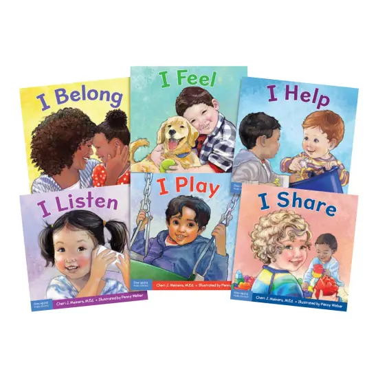 Kaplan Early Learning Company Social Awareness Board Books - Set of 6 {1}