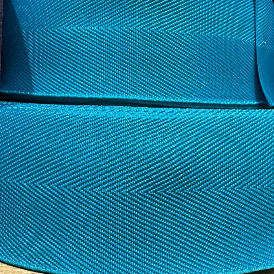 Turquoise 2” Seatbelt Webbing (5 yard pack) {1}