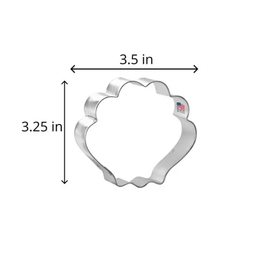 Beach Cookie Cutters 9 Pc Set. USA Tin Plate Steel - By CookieCutter.Com {5}