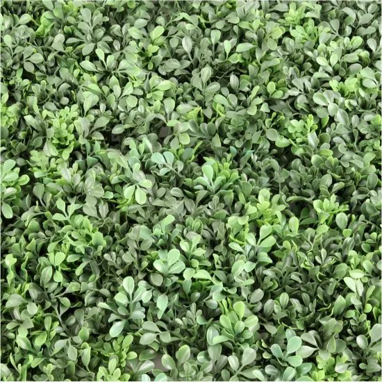 Green Boxwood Square Mat Panels - 12-Pack, Lifelike Foliage, Perfect for Wall D&eacute;cor, Backdrops & Event Displays - Ideal for All Seasons, Floral Home by Artificial Flowers {3}