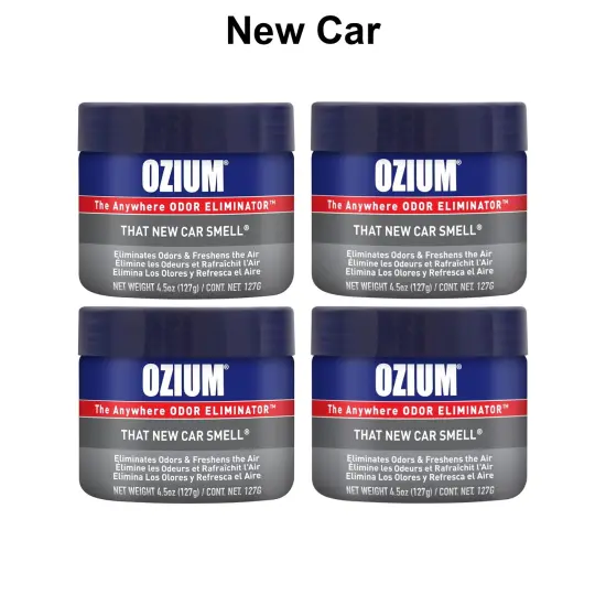Ozium&reg; - 4.5 Oz. 4 Pack Odor Eliminating Gel for Homes, Cars, Offices and More, Original Scent {1}