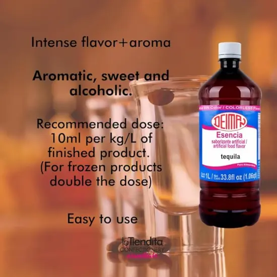 Deiman&reg; Artificial Food Flavoring Tequila 33.8 fl.oz {2}