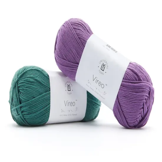Vireo by Universal Yarn - Wool/Tencel Worsted Yarn - 16 Colors 108 marmelade {2}