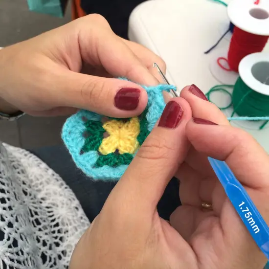 43 Pieces Crochet Hooks,Drawdart 17 Sizes Ergonomic Crochet Hook Set with Case and Crochet Accessories,Extra Long Crochet Needles for Arthritic Hands,Crochet Kits Suitable for Knitter Enthusiasts {4}