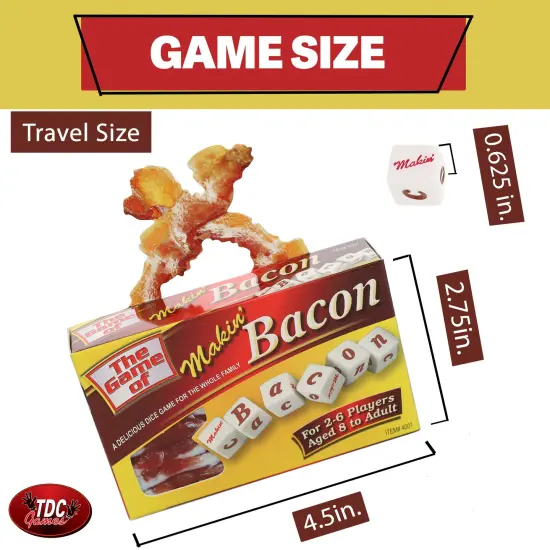 TDC Games Makin Bacon Dice Game {4}