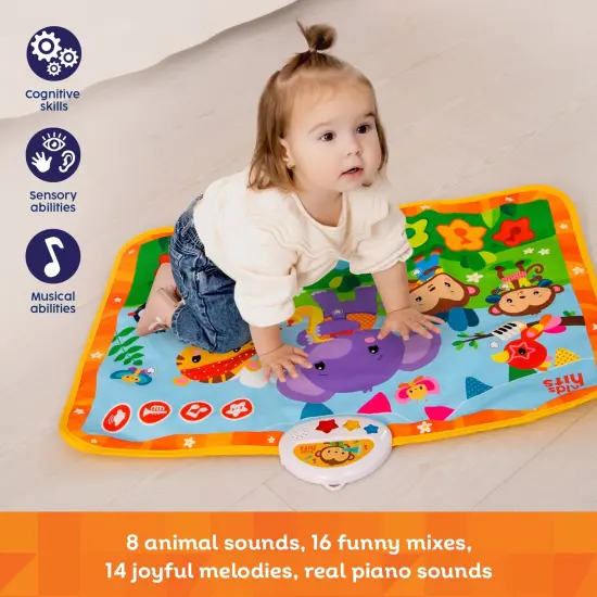 Kids Hits Educational Baby Light andSound Mat Toy Baby Concert {3}