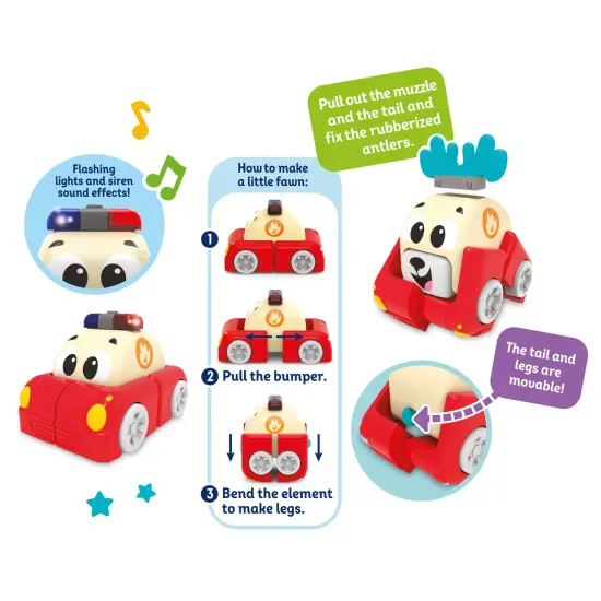 Kids Hits Bravy Fawn TransformMates: A Vibrant and Imaginative Delight for Your Little One! {4}