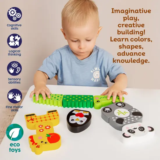 Kids Hits: Build Your Own Adventure with the Wooden Blocks Panda and Friends! {3}