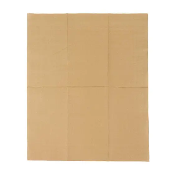 50 Plain Soft 2 Ply Dinner Table Cocktail Paper NAPKINS Natural {1}