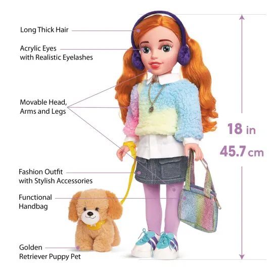 Beauty Star Dolls: Gamer Tech Girl. Where Fashion, Fun, and Furry Friends Unite! {2}
