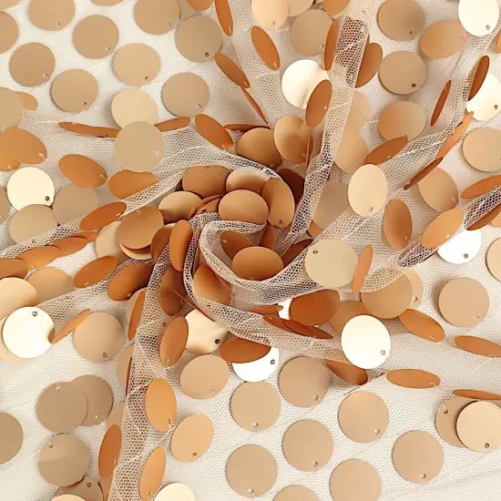 10-Inch wide Big Payette Sequined Chair Sashes {6}