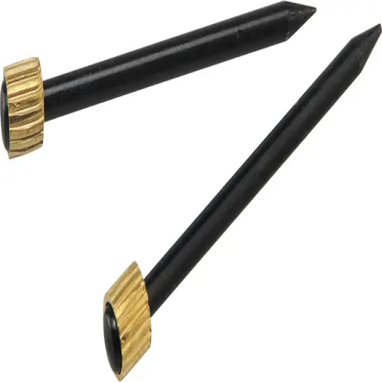 Picture Hangers, Art Hangers, Kid Safe, Brass, Reusable Picture Hooks, 10-75lb (Value Pack) {6}