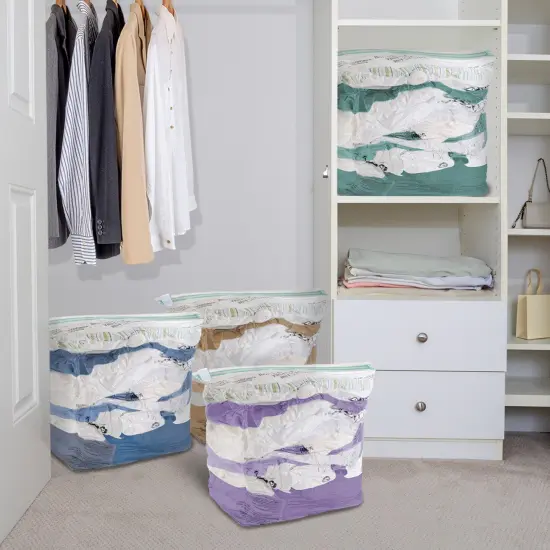 MagicBag Smart Design Set of 4 Instant Space Saver Storage - Cube Extra Large {3}