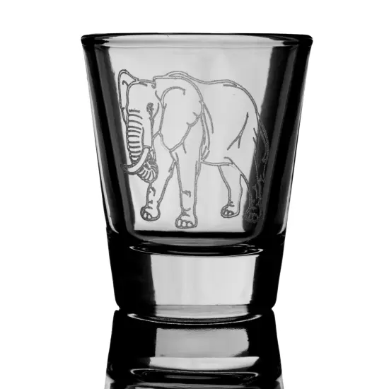 2oz Elephant Shot Glass {7}