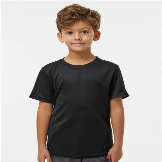 Augusta Sportswear&reg; Youth Nexgen Wicking T-Shirt Black {1}