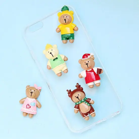 Slime Bread Candy Unicorn Resin Scrapbooking Charms {6}