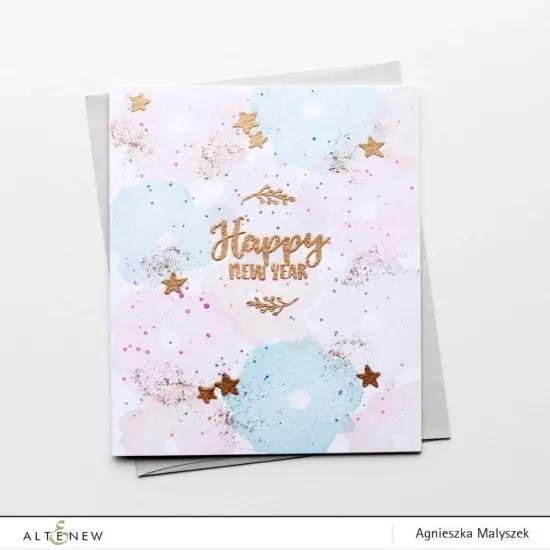 Golden Peach Crisp Embossing Powder {2}