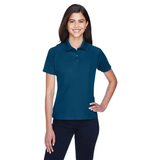 JERZEES&reg; Women's Spotshield Short Sleeve Polo Tee Maroon {5}