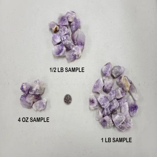 Amethyst Crystals - Madagascar - Bulk Rough Stones {5}
