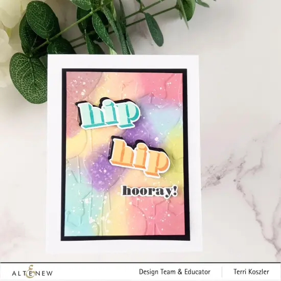 Mini Delight: Hooray! Stamp & Die Set {3}